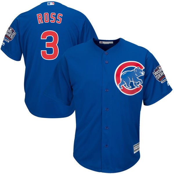 David Ross Chicago Cubs royal jersey
