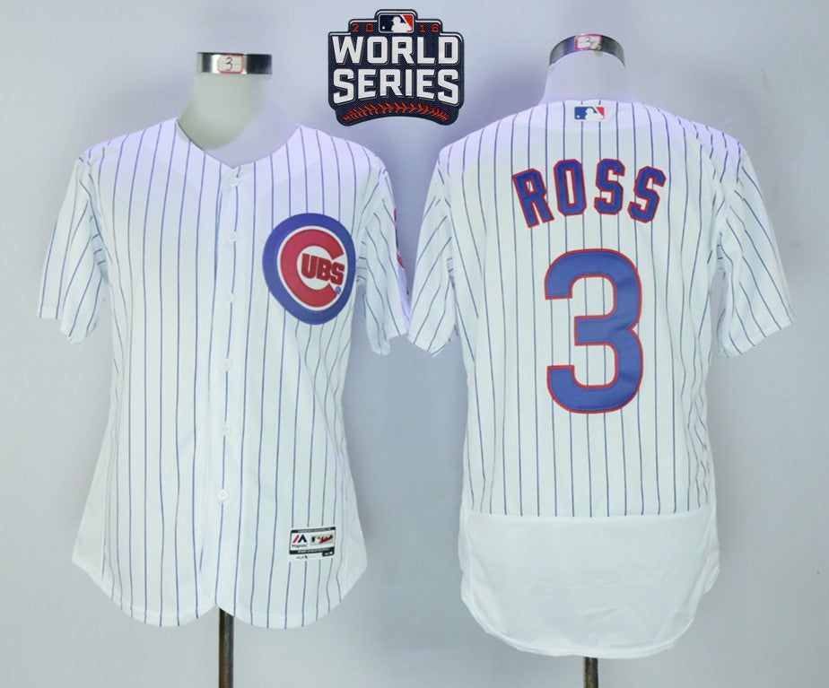 David Ross Chicago Cubs white jersey