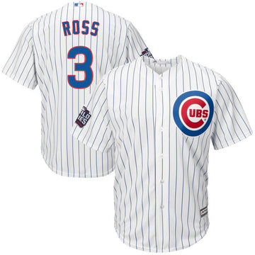 David Ross Chicago Cubs white jersey