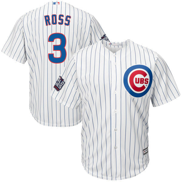 David Ross Chicago Cubs white jersey
