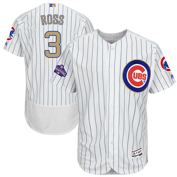 David Ross Chicago Cubs white jersey