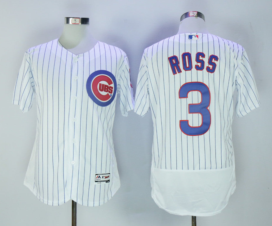David Ross Chicago Cubs white jersey