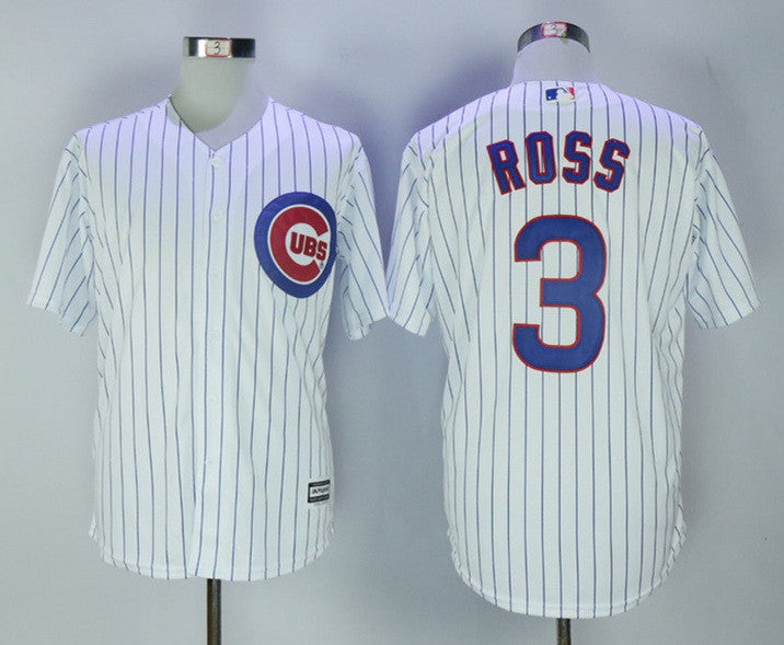 David Ross Chicago Cubs white jersey
