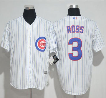 David Ross Chicago Cubs white jersey