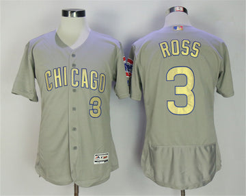 Davis Ross Chicago Cubs gray jersey