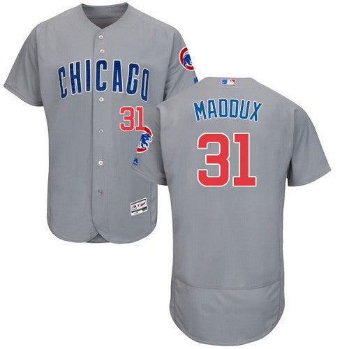 Greg Maddux Chicago Cubs gray jersey