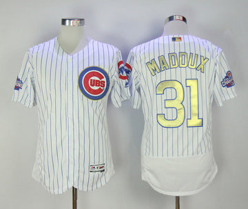 Greg Maddux Chicago Cubs white jersey