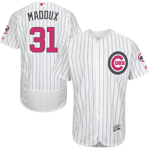 Greg Maddux Chicago Cubs white jersey