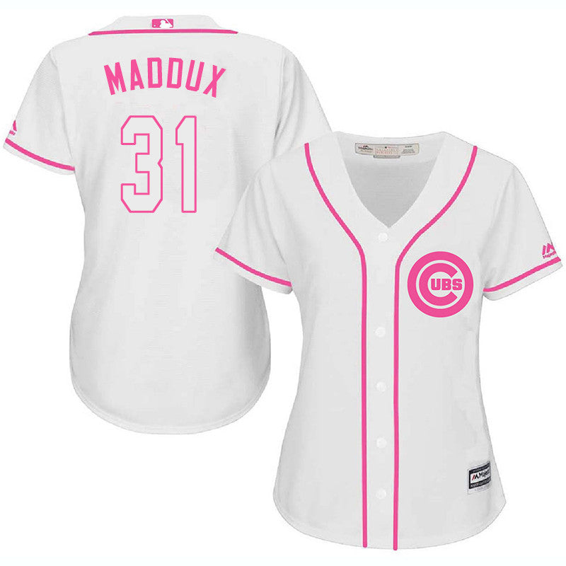 Greg Maddux Chicago Cubs white jersey
