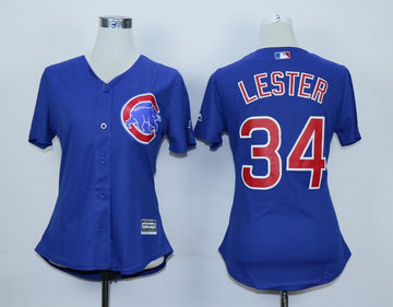 Jon Lester Chicago Cubs royal jersey