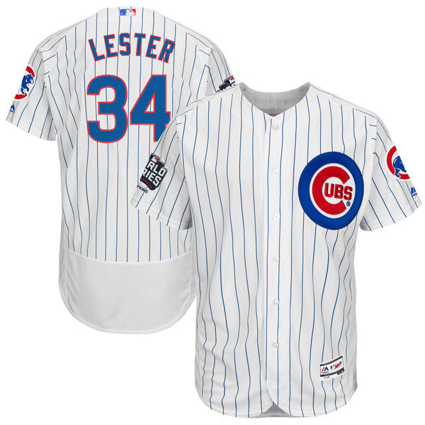 Jon Lester Chicago Cubs white jersey