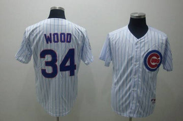 Kerry Wood Chicago Cubs white jersey
