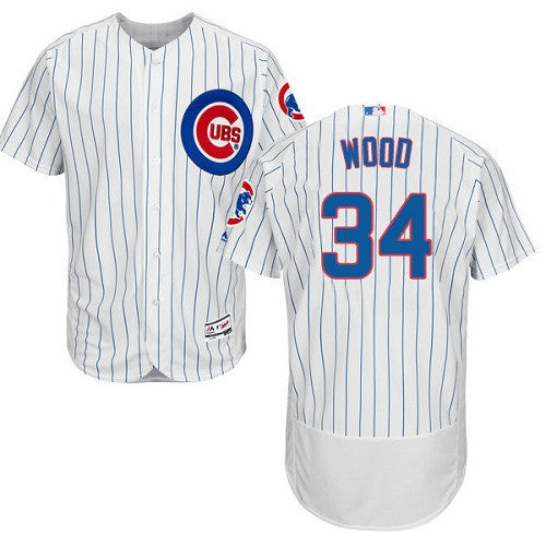 Kerry Wood Chicago Cubs white jersey