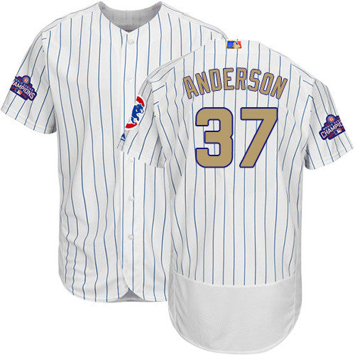 Brett Anderson Chicago Cubs white jersey