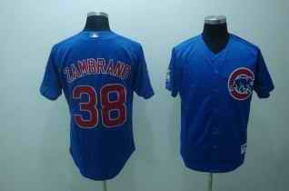 Carlos Zambrano Chicago Cubs blue jersey