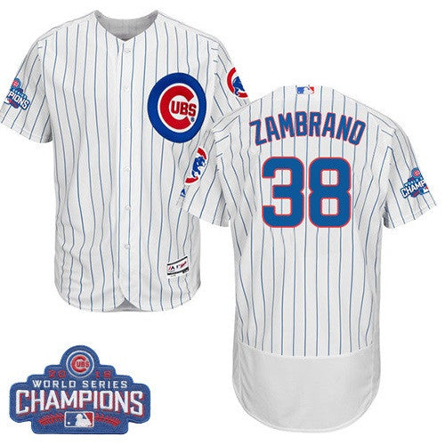 Carlos Zambrano Chicago Cubs white jersey