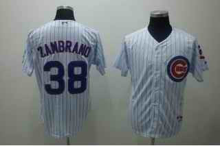 Carlos Zambrano Chicago Cubs white jersey