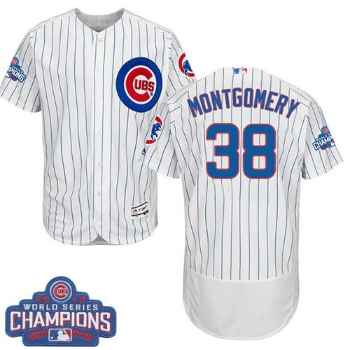 Mike Montgomery Chicago Cubs white jersey