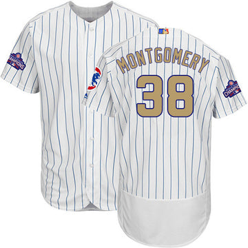 Mike Montgomery Chicago Cubs white jersey
