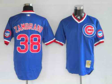 Zambrano Chicago Cubs blue jersey