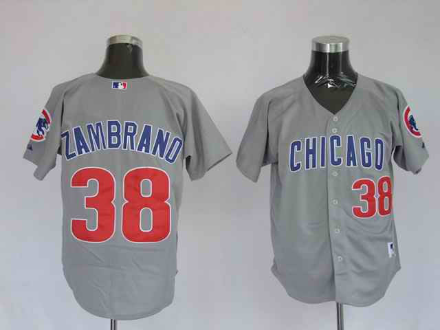 Zambrano Chicago Cubs grey jersey