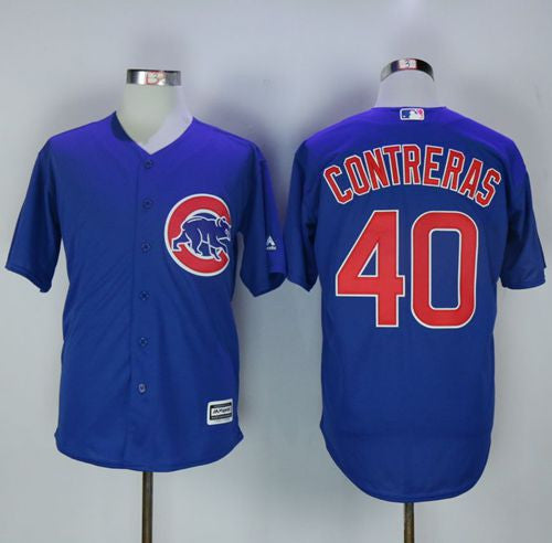 Willson Contreras Chicago Cubs blue jersey