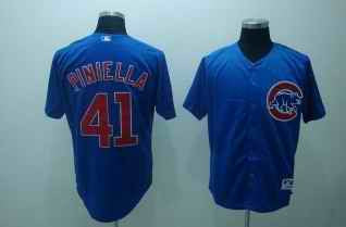 Lou Piniella Chicago Cubs blue jersey