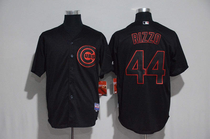 Anthony Rizzo Chicago Cubs black jersey