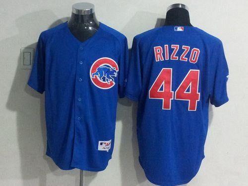 Anthony Rizzo Chicago Cubs blue jersey