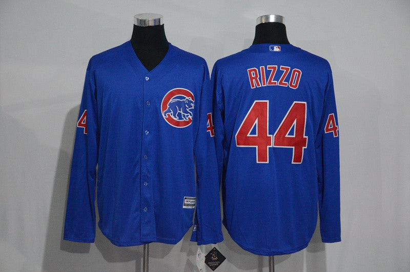 Anthony Rizzo Chicago Cubs blue jersey