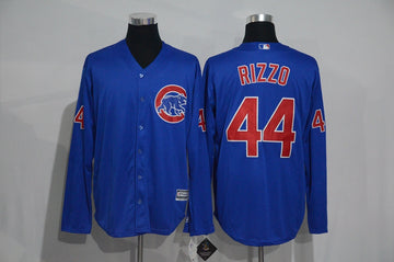 Anthony Rizzo Chicago Cubs blue jersey