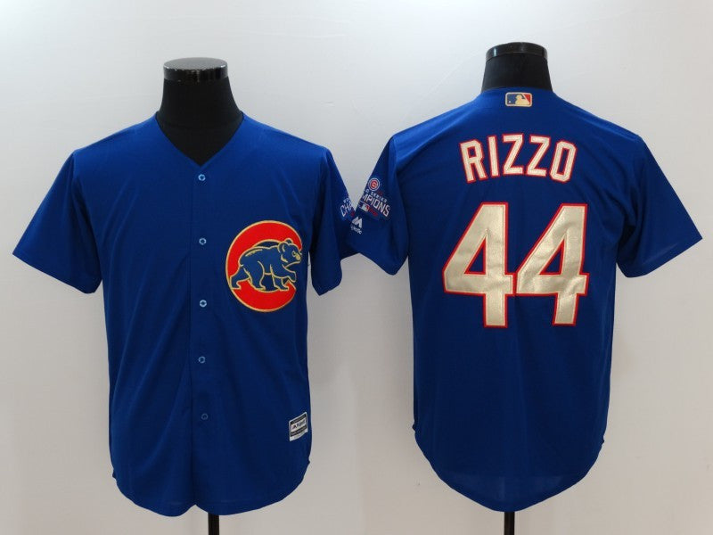 Anthony Rizzo Chicago Cubs blue jersey
