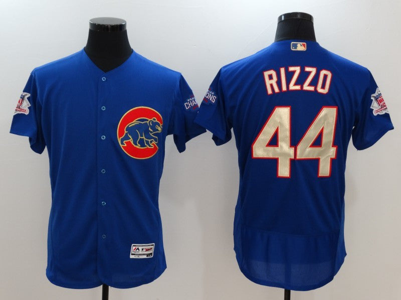 Anthony Rizzo Chicago Cubs blue jersey