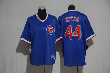 Anthony Rizzo Chicago Cubs blue jersey