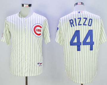 Anthony Rizzo Chicago Cubs cream jersey