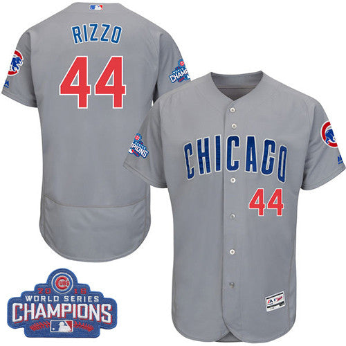 Anthony Rizzo Chicago Cubs gray jersey