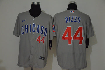 Anthony Rizzo Chicago Cubs gray jersey