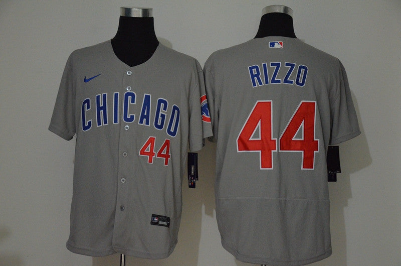 Anthony Rizzo Chicago Cubs gray jersey