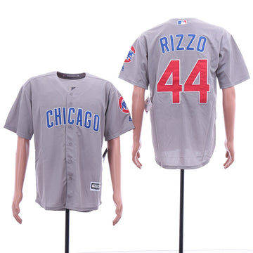 Anthony Rizzo Chicago Cubs gray jersey