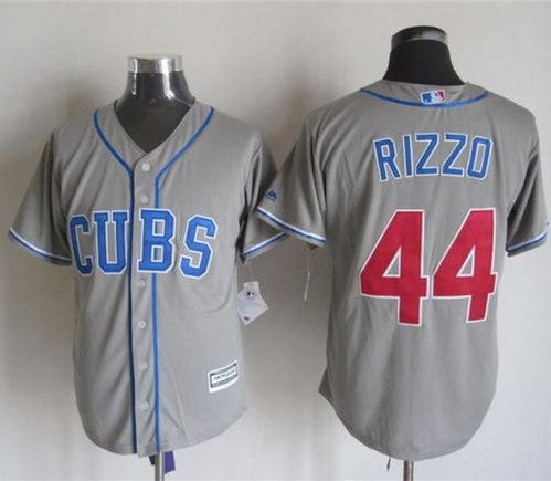 Anthony Rizzo Chicago Cubs grey Alternate jersey
