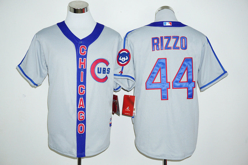 Anthony Rizzo Chicago Cubs grey Cooperstown jersey