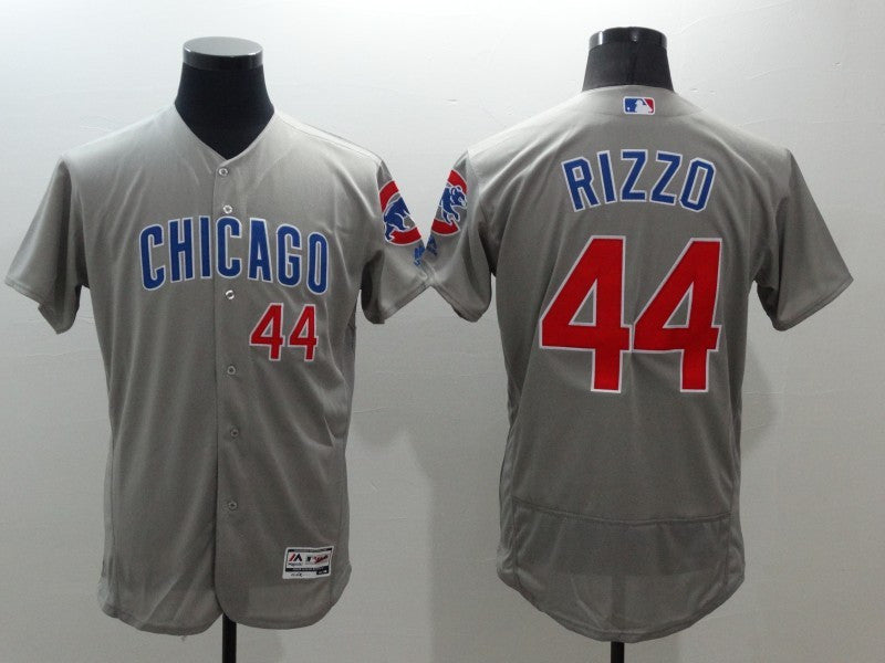 Anthony Rizzo Chicago Cubs grey jersey
