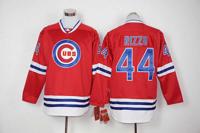 Anthony Rizzo Chicago Cubs red jersey