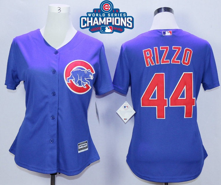 Anthony Rizzo Chicago Cubs royal jersey
