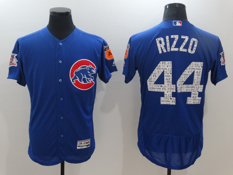 Anthony Rizzo Chicago Cubs royal jersey