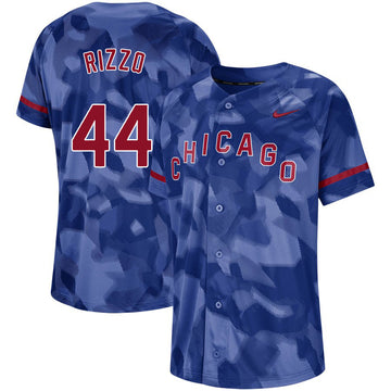 Anthony Rizzo Chicago Cubs royal Fashion jersey
