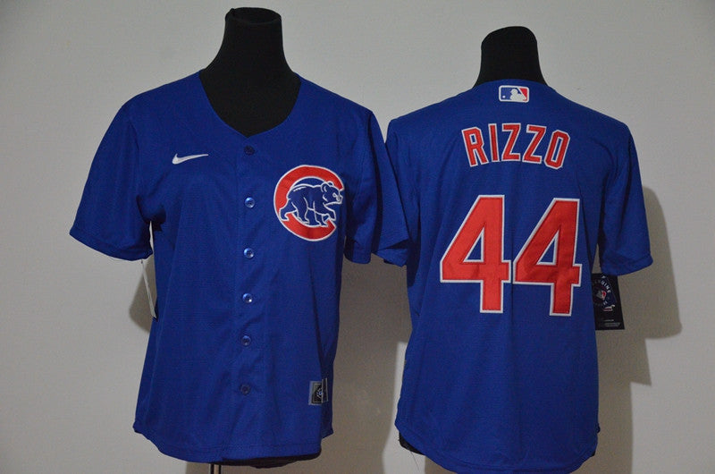 Anthony Rizzo Chicago Cubs royal jersey
