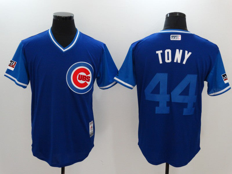 Anthony Rizzo Tony Chicago Cubs royal Authentic jersey