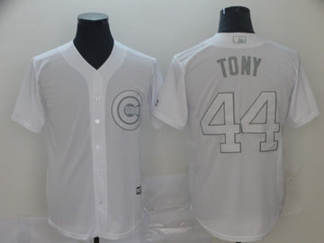 Anthony Rizzo Tony Chicago Cubs white jersey