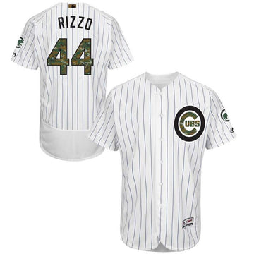 Anthony Rizzo Chicago Cubs white jersey
